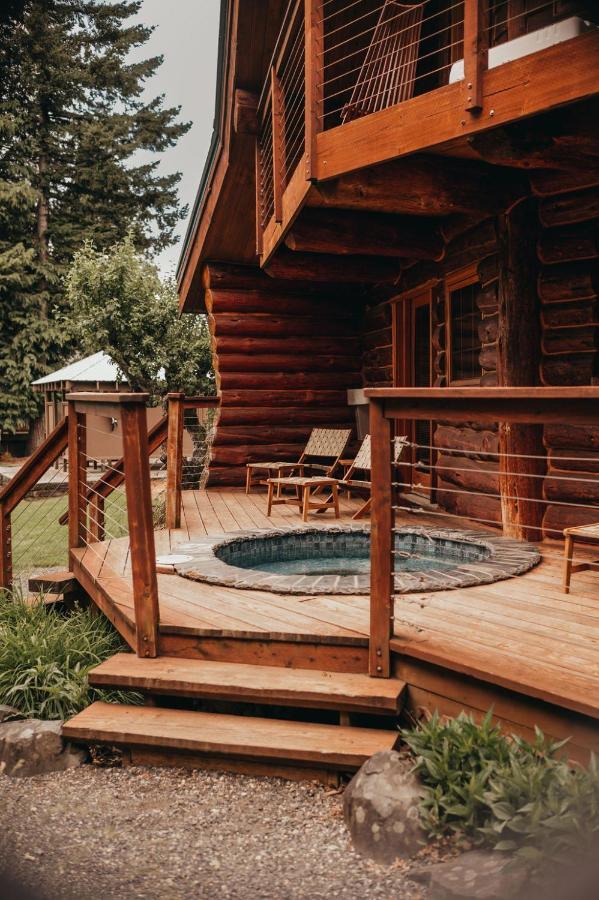 Wilder And Pine Riverside Cabins Stevenson المظهر الخارجي الصورة